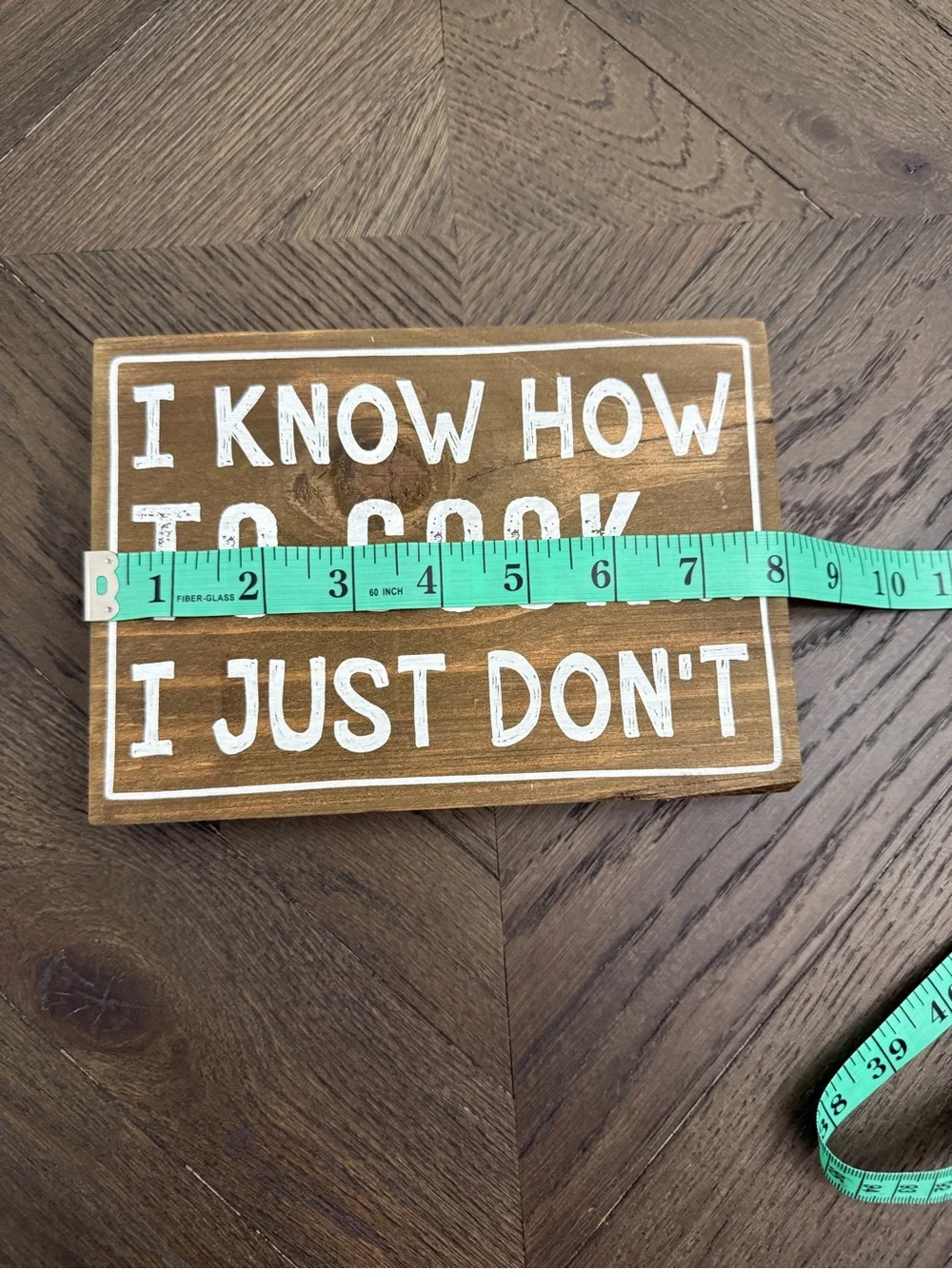 Wooden Kitchen Sign 
